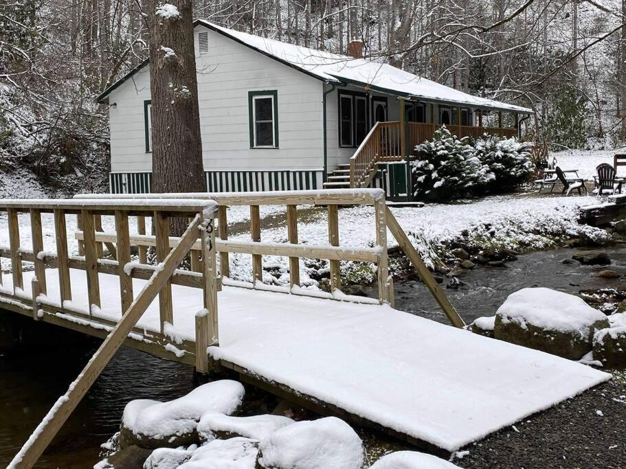 Creekside 1920'S Farmhouse Villa Bryson City Exterior foto